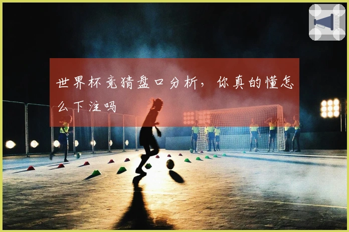 世界杯竞猜盘口分析，你真的懂怎么下注吗
